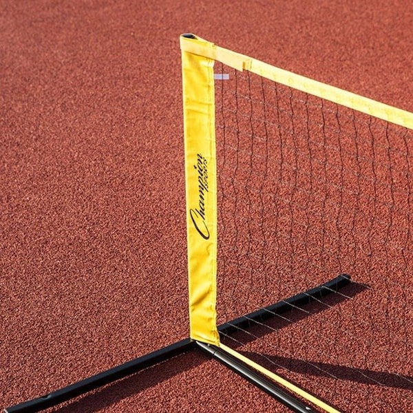Champion Sports Tennis Net Set, 2 Rackets Balls, Net - PTNSET