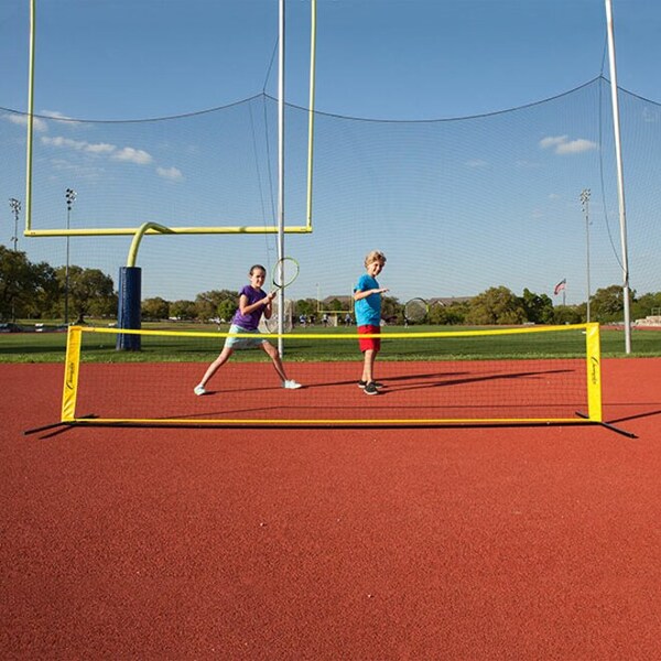 Champion Sports Tennis Net Set, 2 Rackets Balls, Net - PTNSET
