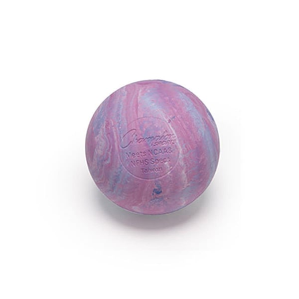 Champion Sports 2.5 in. Official Lacrosse Ball, Multicolor - Pack of 12 - LBM