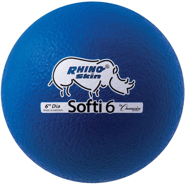 Champion Sports Rhino Skin Low/BounS oftBall Set, 6", PK6 - RS65SET