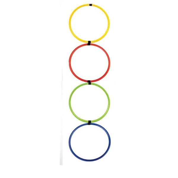 Champion Sports Champion Sports HAL12 Hoop Agility Ladder; Multicolor - HAL12
