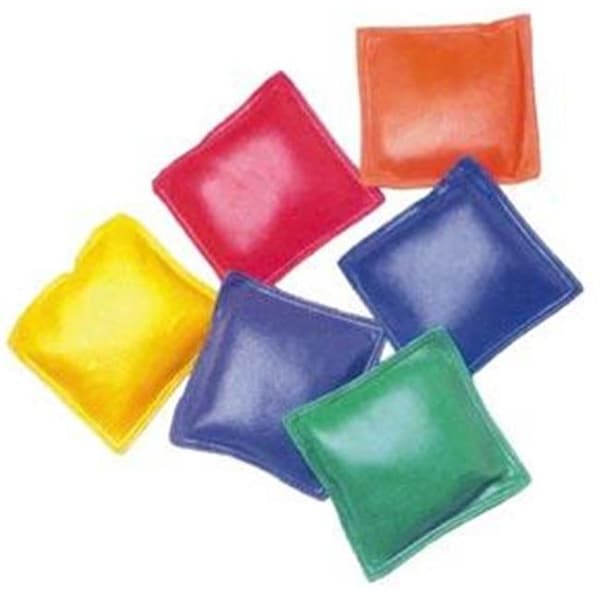 Time2Play 6 in. Bean Bags - 1 Doz. - 2 ea. Color - TI113023
