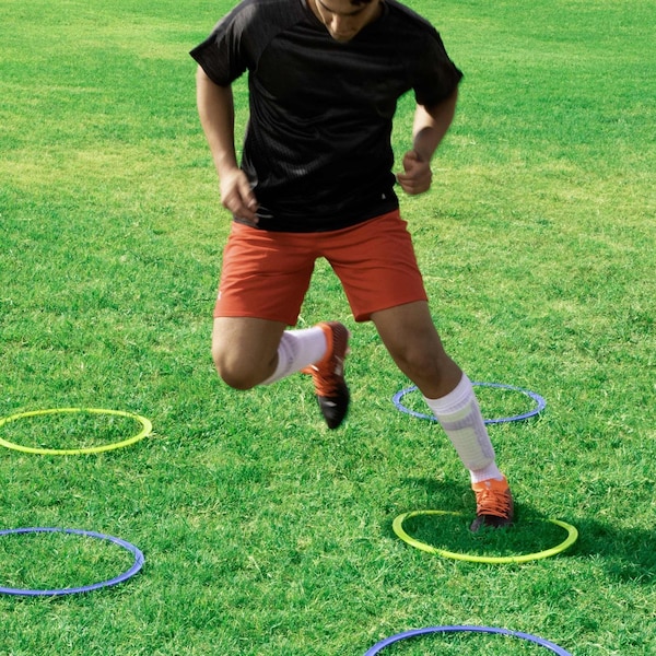 Champion Sports Training Speed Ring Set, 18", Colors, PK12 - SRG12