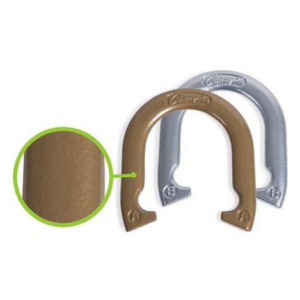 Champion Sports Deluxe Steel Horseshoe Tournament Set - CG205