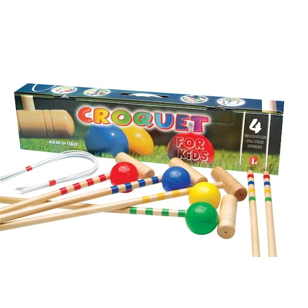 Londero 4 Player Childrens Croquet Set - 10-06204