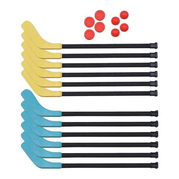 Champion Sports Rhino Skin Hockey, 12 Player Set, 2 Colrs - RSHOCKEYSET