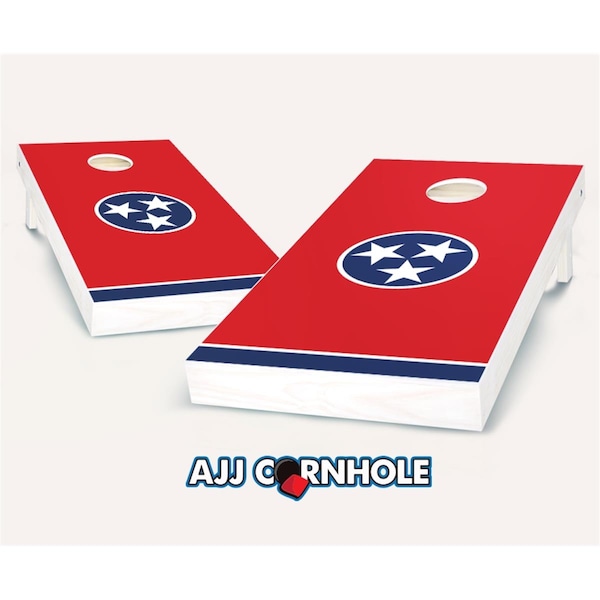 Mkf Collection By Mia K. Farrow Tennessee Flag Theme Cornhole Set with Bags - 8 x 24 x 48 in. - 107-TENNESSEEFLAG