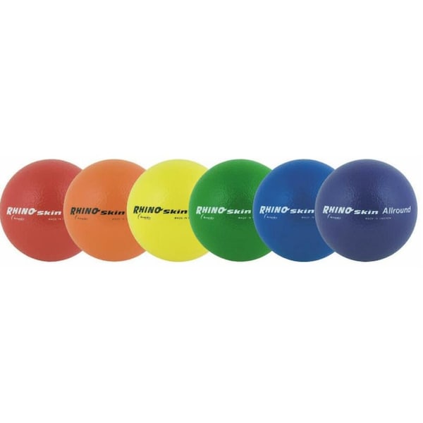 Champion Sports Rhino Skin All Around Bounce Ball, 7", PK6 - RS7SET