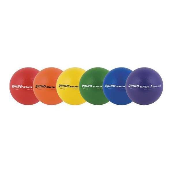 Champion Sports Rhino Skin All Around Bounce Ball, 7", PK6 - RS7SET