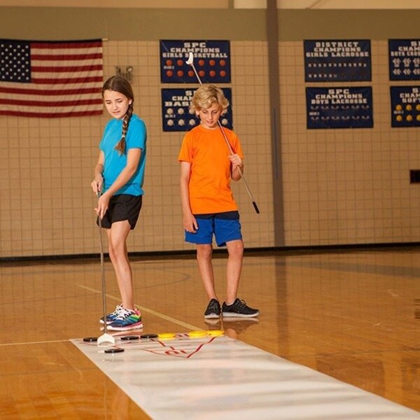 Champion Sports Economy Shuffleboard Set, Ct, Cues Discs - SBA20