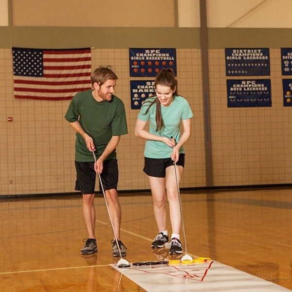 Champion Sports Economy Shuffleboard Set, Ct, Cues Discs - SBA20