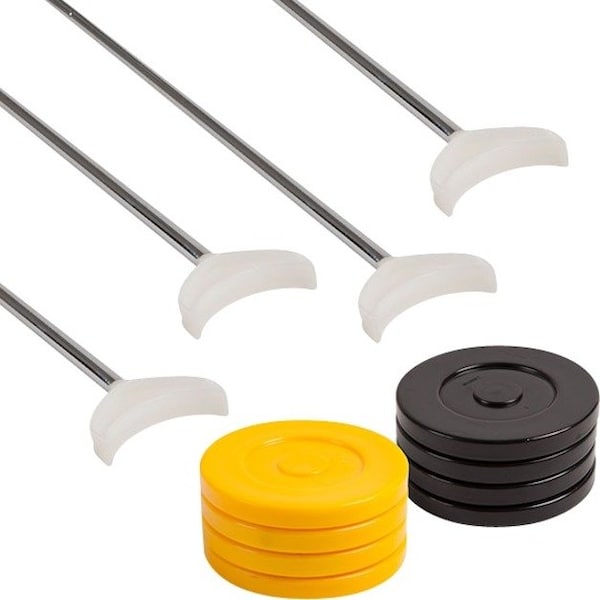 Champion Sports Economy Shuffleboard Set, Ct, Cues Discs - SBA20