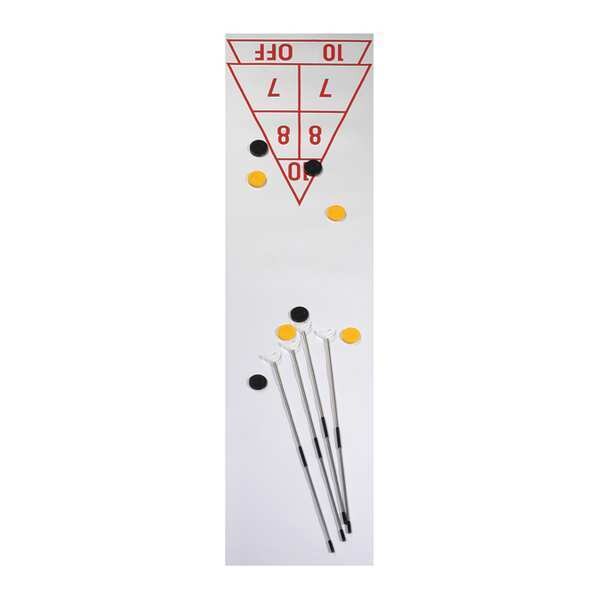 Champion Sports Economy Shuffleboard Set, Ct, Cues Discs - SBA20