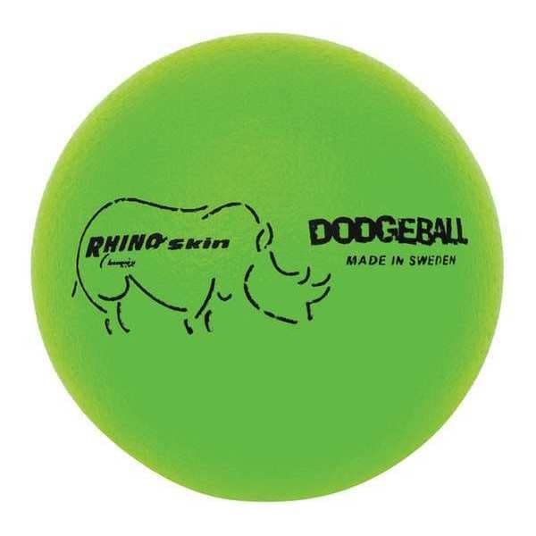 Champion Sports Rhino Skin DodgeBall, 6" LwBon, Green, PK6 - RXD6NGSET
