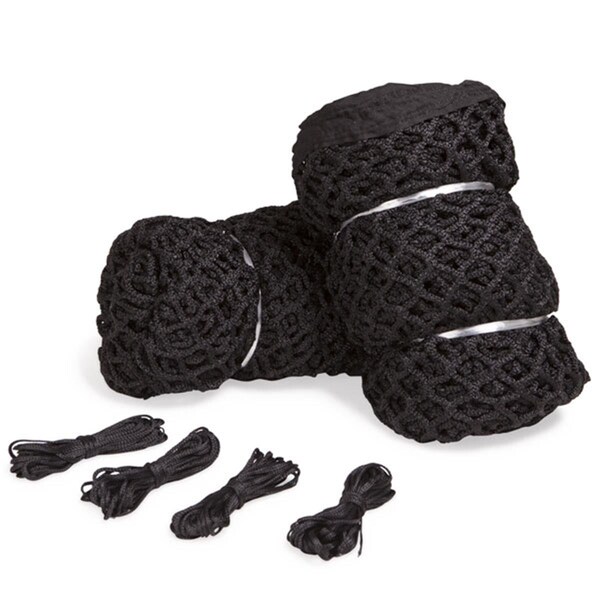 Perfectpitch 6.0 mm Lacrosse Net Weather Treated, Black - PE2542935
