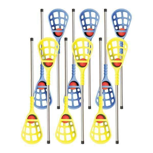 Champion Sports Rhino Skin Lacrosse, 12 Sticks/Balls, PK12 - RSLAXSET
