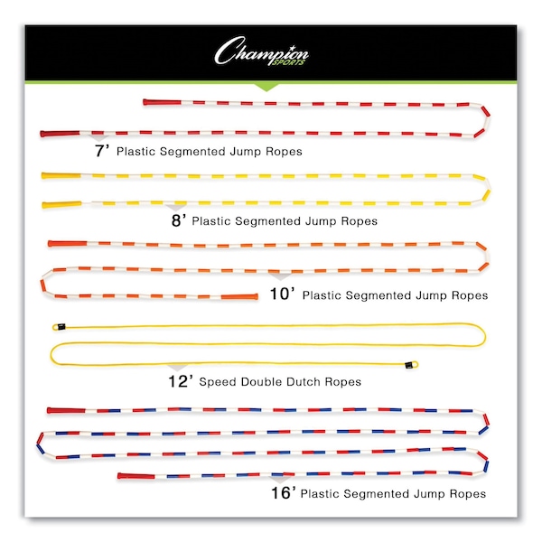 Champion Sports Physical Ed Kit, w/7Balls, 14 JmpRops, PK21 - UPGSET2