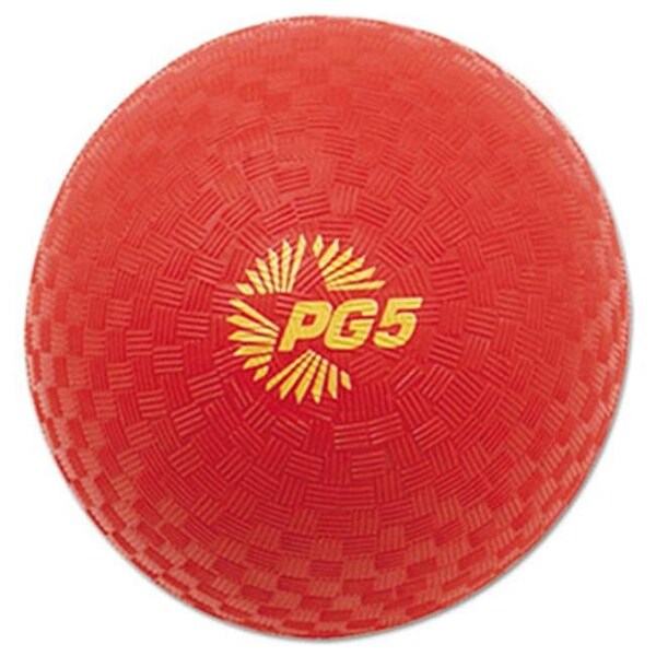 Champion Sports Champion Sport PG5RD Playground Ball; 5" Diameter; Red - PG5RD