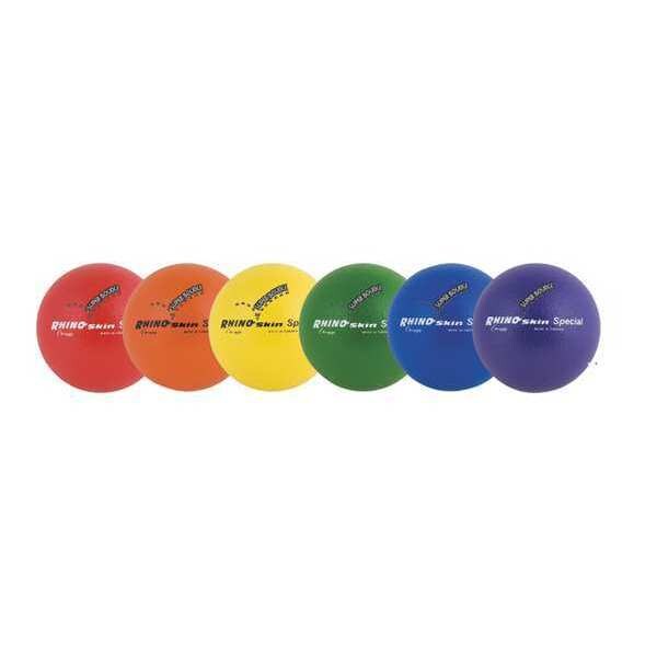 Champion Sports Rhino Skin Spr Hg Boun Spl Ball, 7", PK6 - RS86SET