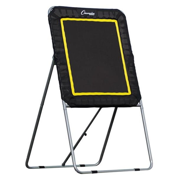 Perfectpitch Lacrosse Pro Bounce Target; Black & Yellow - PE51521