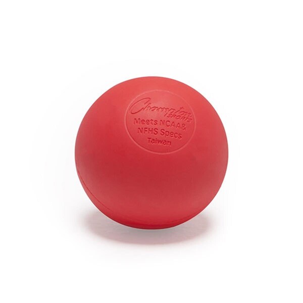 Perfectpitch 2.5 in. Official Lacrosse Ball, Red, 12PK - PE206645