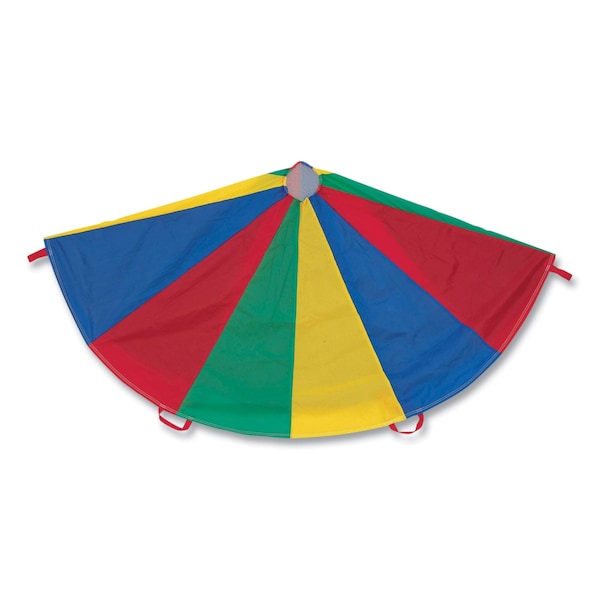 Champion Sports Nylon Multicolor Parachute, 24 ft dia, 20 Handles - NP24