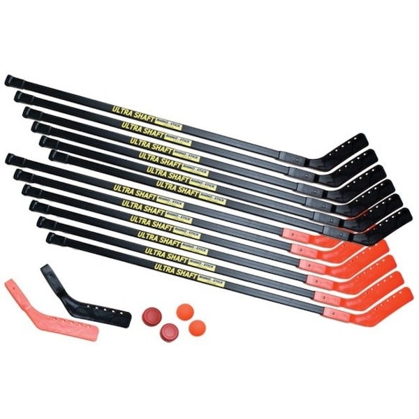 Champion Sports Ultra Shaft Hockey Set, 52", 12sk, Bl, PK18 - US52SET