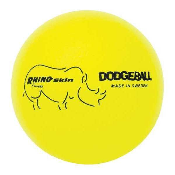 Champion Sports Rhino Skin DodgeBall, 6" LwBon, Yelo, PK6 - RXD6NYSET