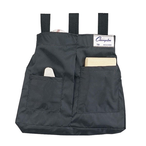 Champion Sports Champion Sports 75B Umpire Ball Bag; Black - 75B