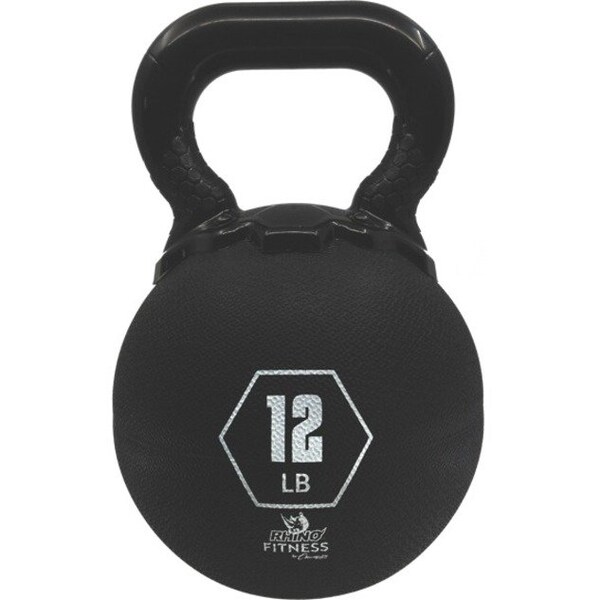 Champion Sports Teal Durable Rhino Kettle Bell, 12lb - RKB12