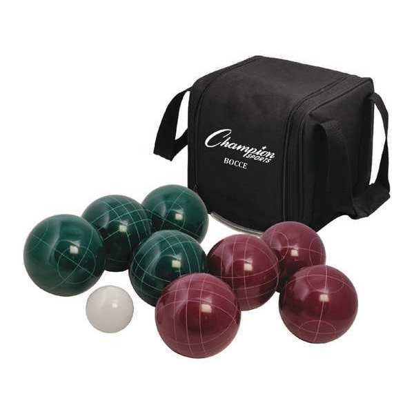 Champion Sports Deluxe Bocce Tournament Set, w/Bag - CG200