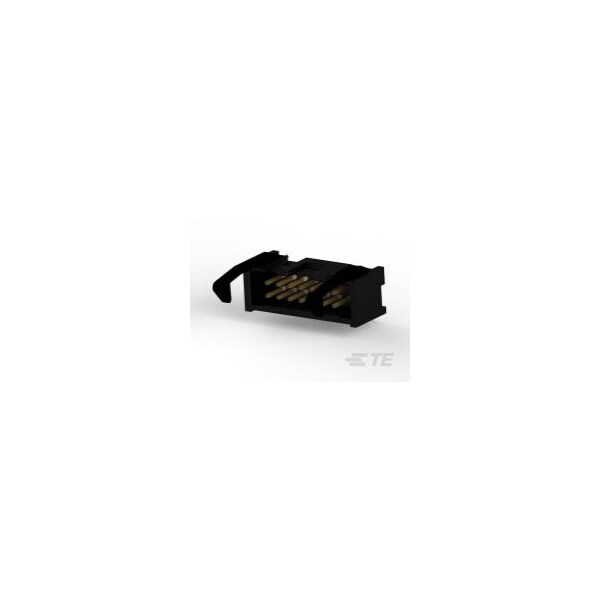Te Connectivity IDC LOW PRO HDR 14P RA LG LAT BLK - 1761607-5