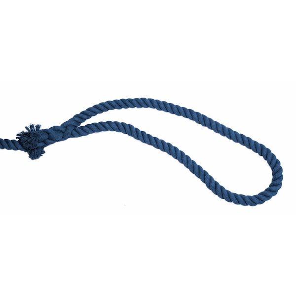Champion Sports Tug of War Rope, Blue, 100ft, Looped - TWR100