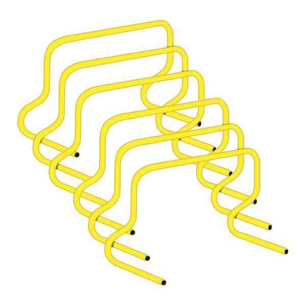 Champion Sports Weighted Training Hurdle Set, 12"H, PK6 - WPH12SET