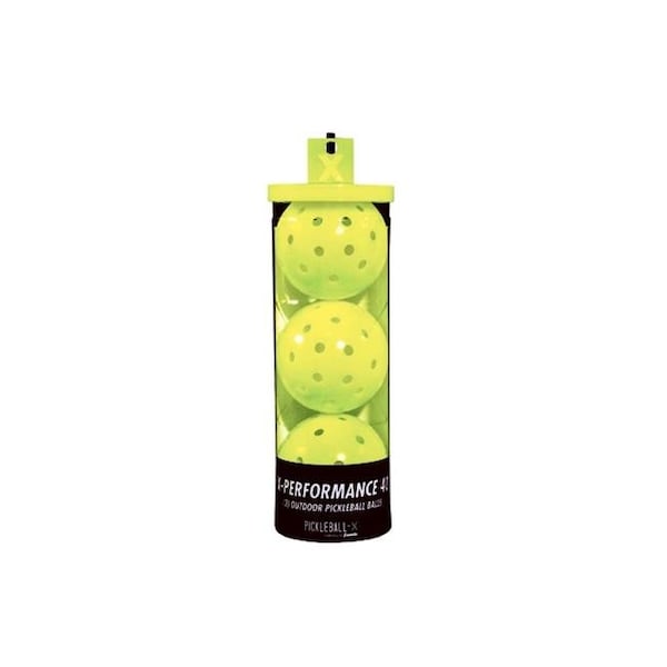 Franklin Sports Franklin Sports 247011 X-Performance 40 Outdoor Pickleballs - Yellow; 3 Piece - 247011