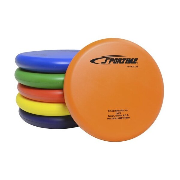Sportime FLYING DISC FOAM GRADESTUFF - SET OF 6 PK - UM102-6C