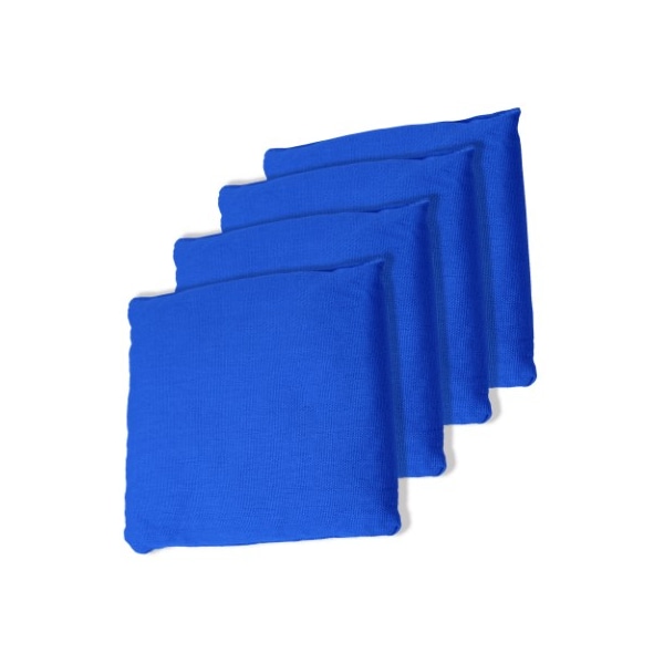 Toy Time Regulation Sized Cornhole Canvas Bag Set with Moisture Lining for Kids/Adults (8-pack, Blue/Red) - 475884FHW