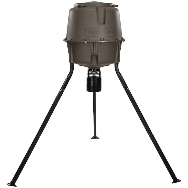 Moultrie MOULTRIE MFG-13062 Elite Tripod Deer Feeder, Metal/Plastic, Green - MFG-13449
