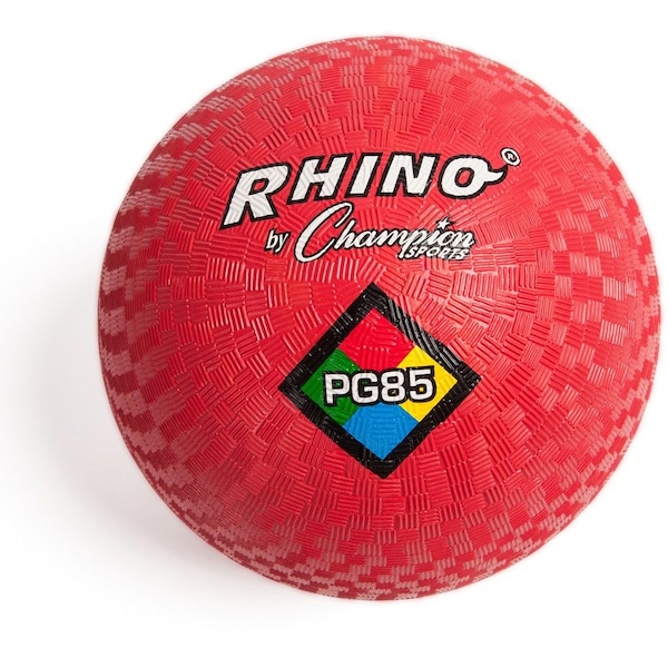 Champion Sports Playground Ball, 8-1/2", Red - CSIPG85RD