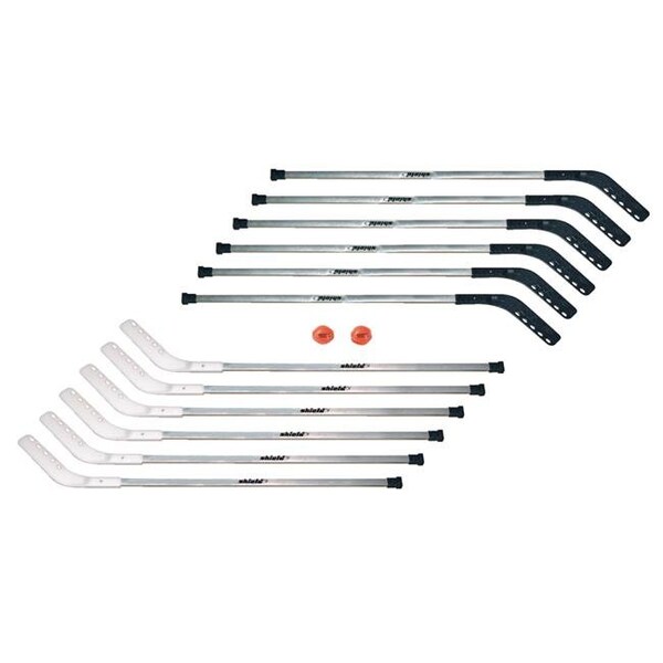 Time2Play 50 in. Aluminator Outdoor Replacement Floor Hockey Stick for Grades 9 to 12; White - TI1416035