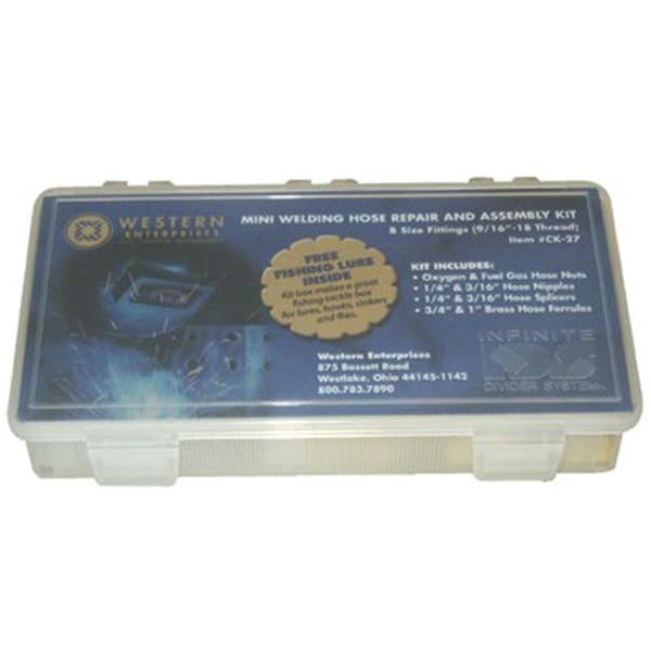 Western Enterprises Promo Hose Repair Kit Box W-Free Fishing Lure - 312-CK-27