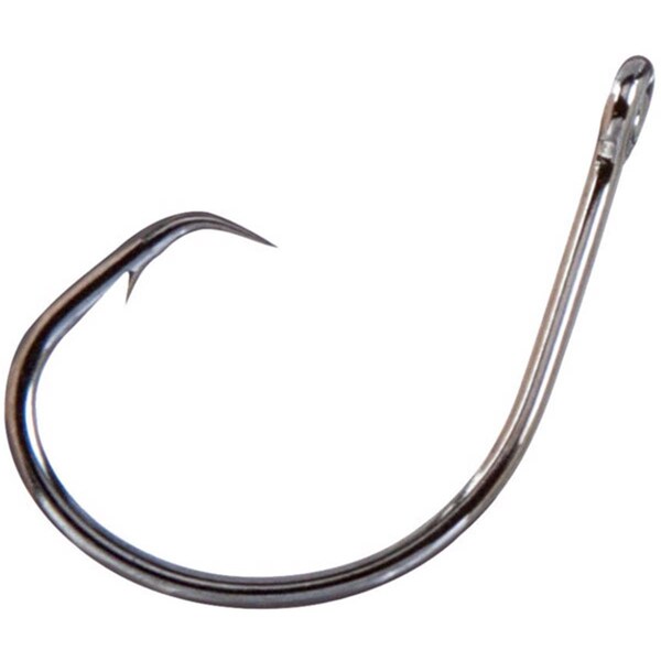 Green Arrow Equipment UltraPoint Demon Offset 1X Circle Hook - Black Nickel, Size 1-0 - GR2983089