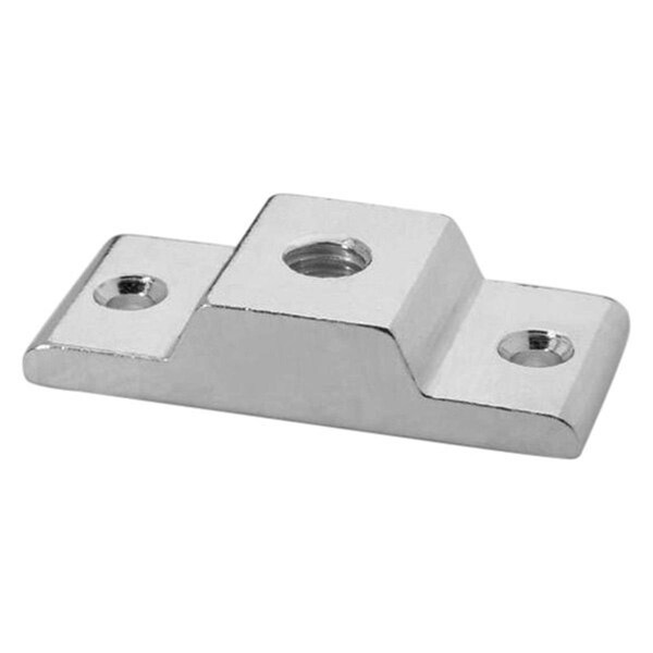 Attwood 50727 1 in. Wire Form Flat Rod Holder Base for Square Rail Mounting - A7J-50727