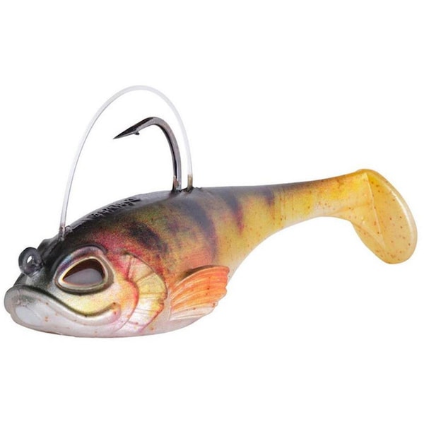 Berkley 3 in. Powerbait Agent-E HD Yellow Perch Fishing Lure - 1549658