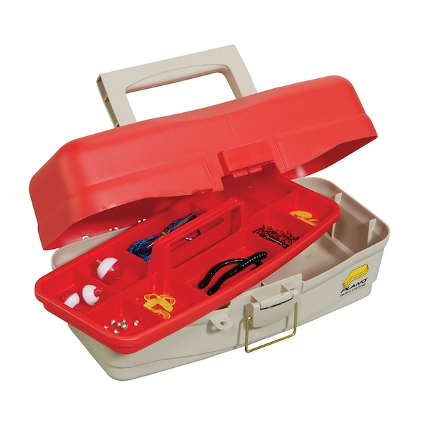 Plano Take Me Fishing Tackle Box Red And Beige - 500000
