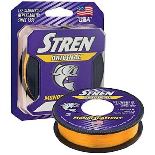 Stren 10 lbs x 300 Yard Original Fishing Line, Gold - 1553375