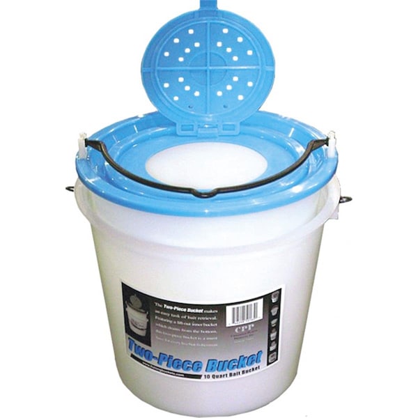 Swainzagal 10 Quart Bait Bucket - 2 Piece - SW3513051