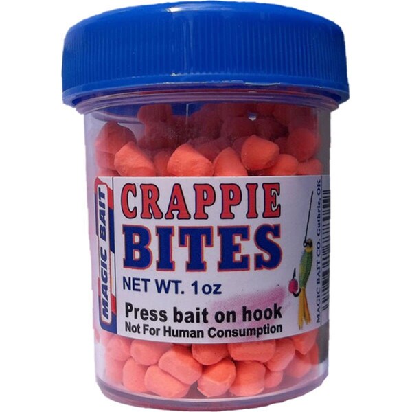 Omnisports 1 oz Fishing Crappie Bites - Orange - OM3513686