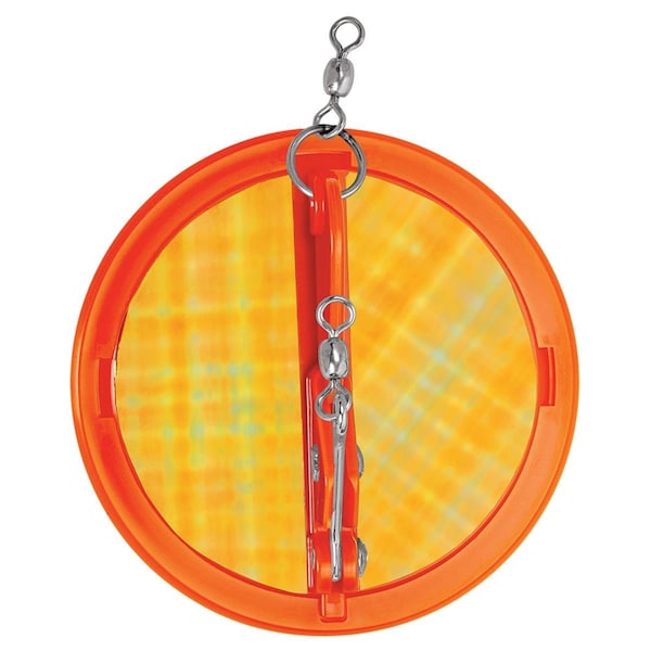 Luhr-Jensen 3.25 in. Fire Dipsy Diver - Silver Bottom Moon Jelly - 5560-000-2510