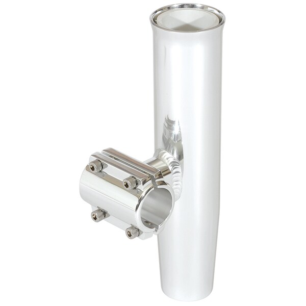 Lees Tackle Clamp-On Rod Holder Slvr Alum Horizontal Pipe Size No 2 - RA5202SL